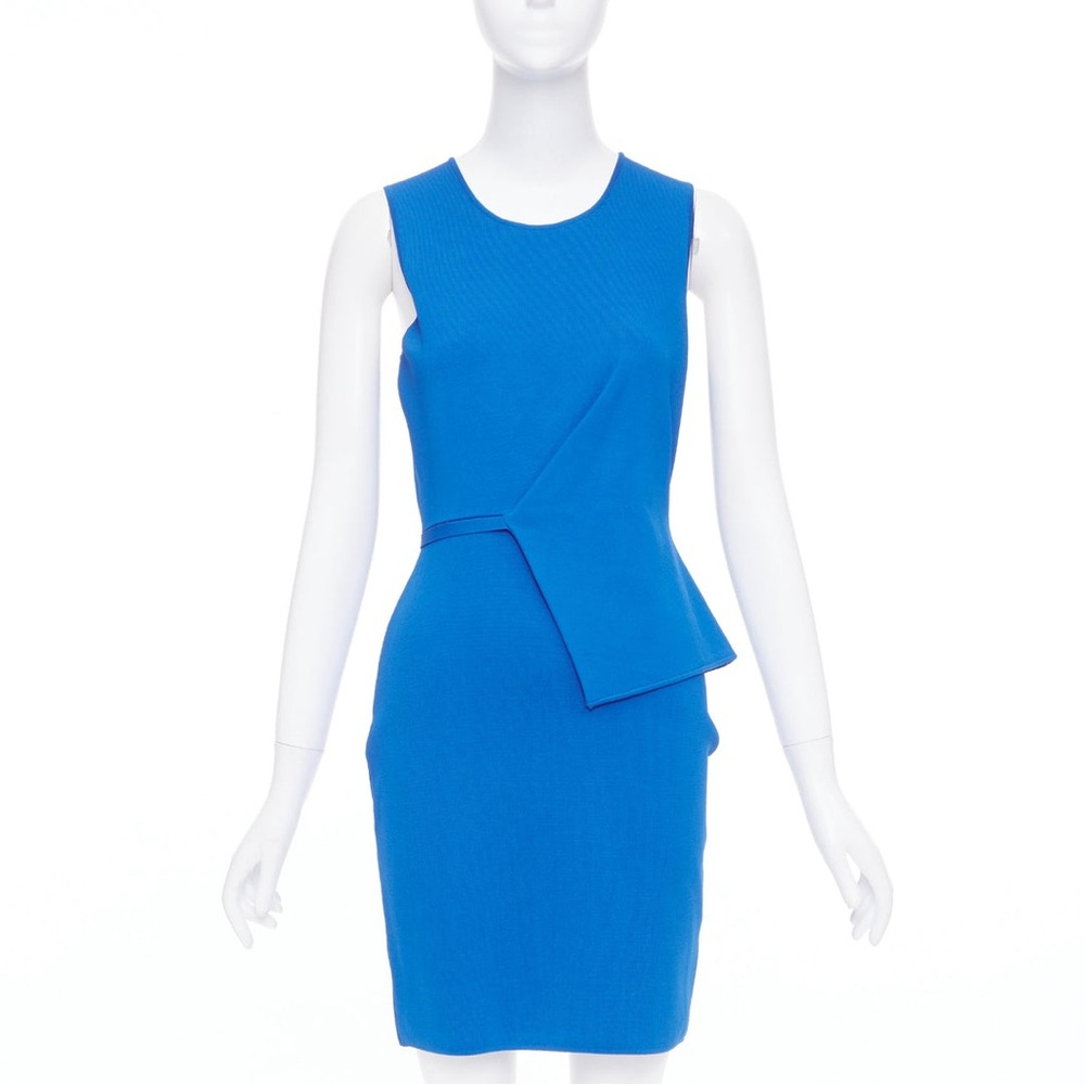 Alexander Wang Cobalt Blue Asymmetric Skirt Set